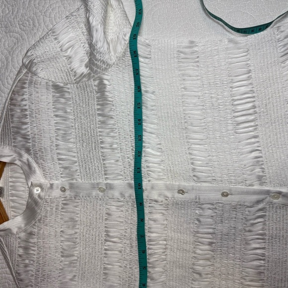 All Saints White Button Down Shirt - Picture 10 of 13